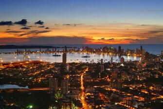 File Atardecer En Cartagena De Indias Desde La Popa Jpg