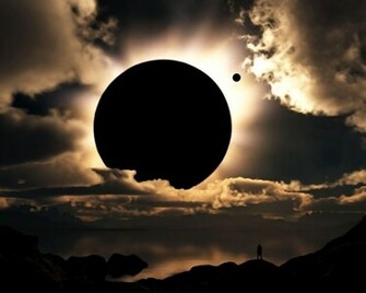 Fantastic Solar Eclipse In Planet Wallpaper HD