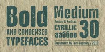 Posterizer Kg Myfonts