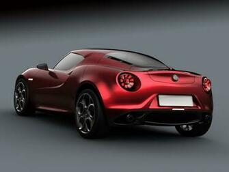 Alfa Romeo 4c Concept Car Desktop Wallpaper