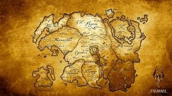 Tamriel Map Wallpaper Image