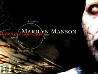 Wallpaper Marilyn Manson Antichrist Superstar
