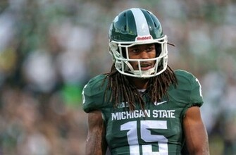 Oct East Lansing Mi Usa Michigan State Spartans Cornerback
