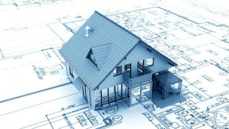 House Digital Art Engineering Drawing Architecture 1080p