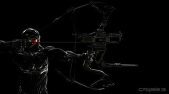 Crysis Prophet And Predator Bow HD Desktop Wallpaper
