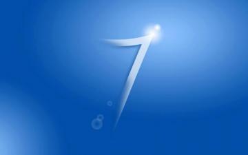 Windows Blue Wallpaper Stock Photos