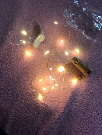 Fairy Lights Aesthetic Wallpaper
