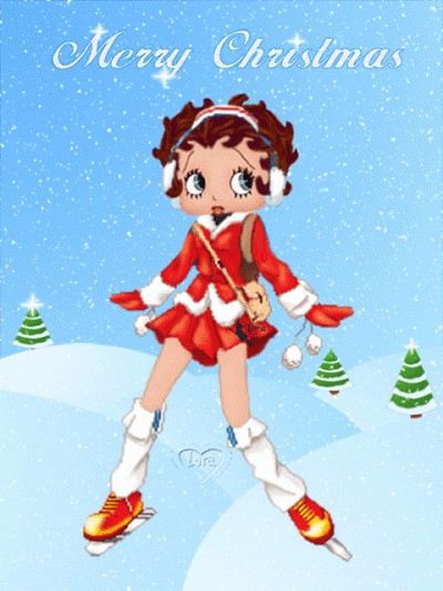 Betty Boop Pictures Archive Christmas Animated Gifs