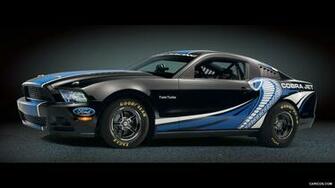 Ford Mustang Cobra Jet Twin Turbo Concept Black Side HD