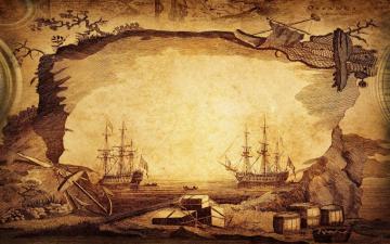 Historic Wallpaper Top Background