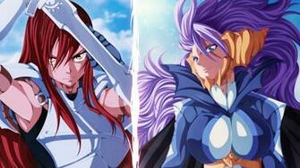 Erza Scarlet Mirajane Strauss HD Wallpaper Background Image