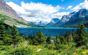 National Park In Montana Wallpaper Nature