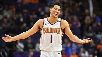 Devin Booker Smile Wallpaper