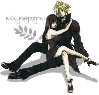 Ff7 Cloud Tifa By Kaba0501