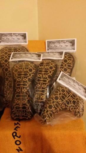 Scotty Cameron Dog Gold Wallpaper Set Covers Nib