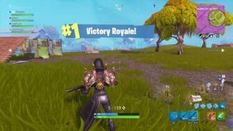 Fortnite Victory Royale Widescreen Desktop Wallpaper