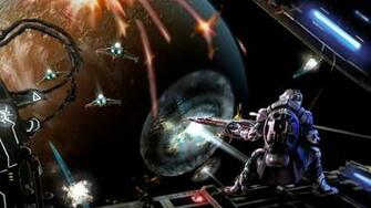 Space Battle Wallpaper To Cover Your Desktop In
