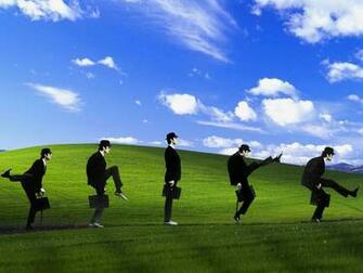Bliss Windows Xp Monty Python Silly Walk Microsoft