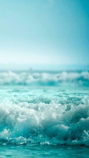 Ocean Waves iPhone Wallpaper
