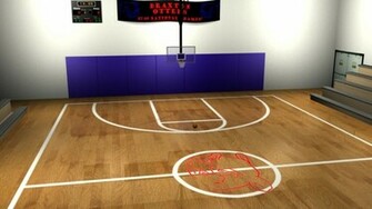 Basketball Court Background