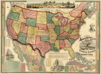 Us Map Wallpaper