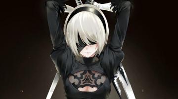 Nier Automata 2b HD Wallpaper Background Image