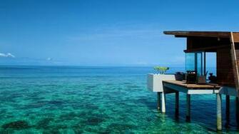 Crystal Maldives Tourism Villa Wallpaper HD Background