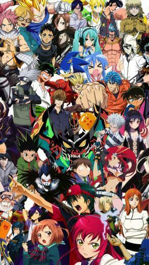 Anime Crossover Wallpaper Id