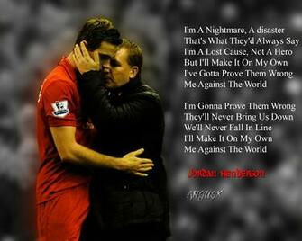 Jordan Henderson Against The World By Angusxred On