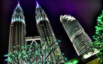 Petronas Towers Desktop Wallpaper For HD Widescreen And