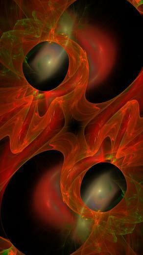 iPhone Wallpaper HD Red Abstract Art Design Background