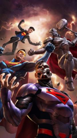 Reign Of The Superman iPhone Wallpaper Dc Comics Heroes