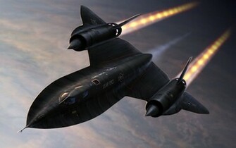 Lockheed Sr Blackbird HD Wallpaper Res