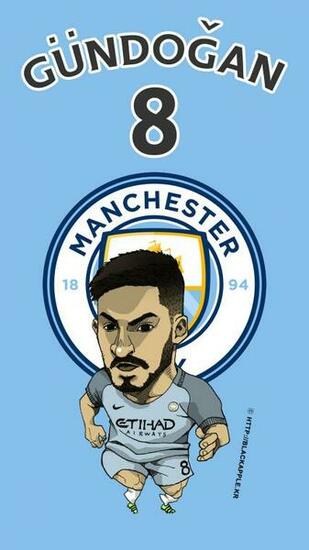 Blackapple Manchester City Fc Fan Art Season Ilkay
