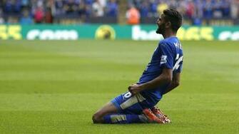 Riyad Mahrez Stars As Claudio Ranieri S Leicester Hit Four Past