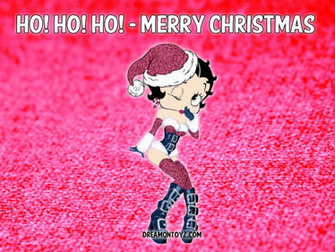 All Holiday Betty Boop Wallpaper