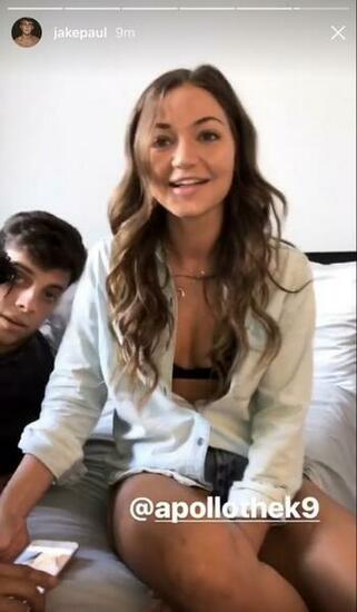 Erika Costell Jake Paul Team