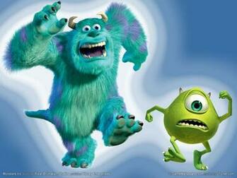Animation Monsters Inc Wallpaper A Cartoon Movie