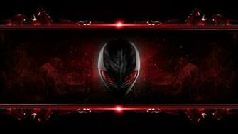 Red Alienware Wallpaper Art HD