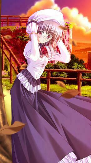 Fashion Anime Girl iPhone Wallpaper HD