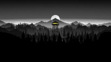 Matching Wallpaper Of Firewatch Tower White Edit By U