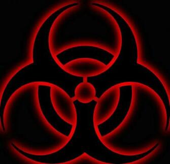Red Biohazard Symbol Wallpaper Symb