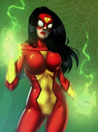 Spider Woman Colored By Jamiefayx