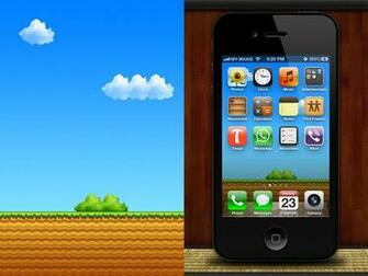 iPhone Wallpaper Super Mario Brothers