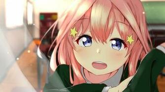 Nakano Itsuki Pink Hair Go Toubun No Hanayome