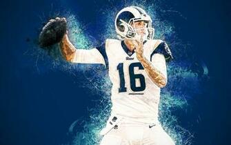 Wallpaper Jared Goff 4k Art Paint American