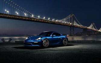 Porsche Cayman Gt4 Avant Garde Wheels Wallpaper HD Car