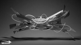 3d Graffiti Wallpaper Sketch Technica