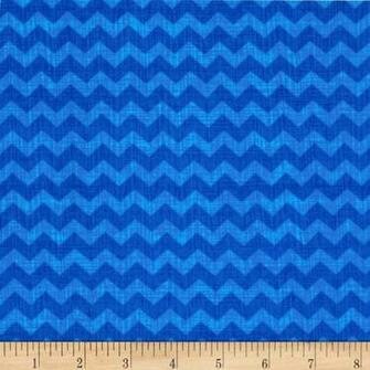 Royal Blue Chevron Background