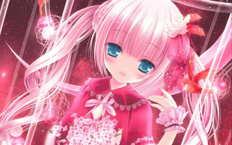 Pink Anime Aesthetic Wallpaper